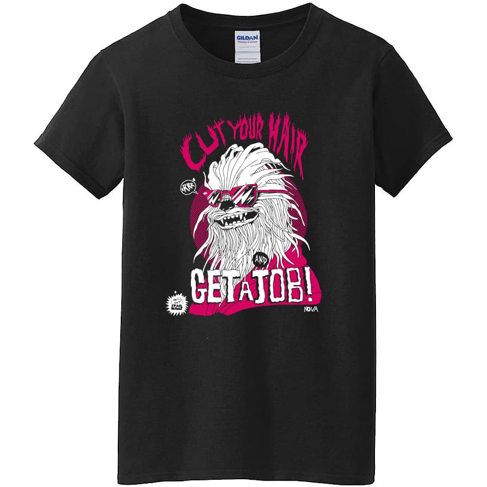 NEW - T-shirt Nera - Star Wars - Chewbecca - Nova - immagine 3