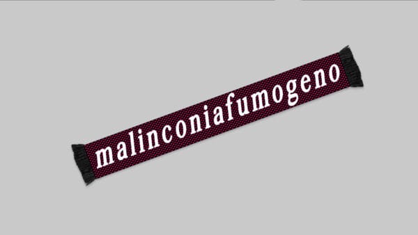 Sciarpa di lana TLMDLP - Malinconia Fumogeno - immagine 3