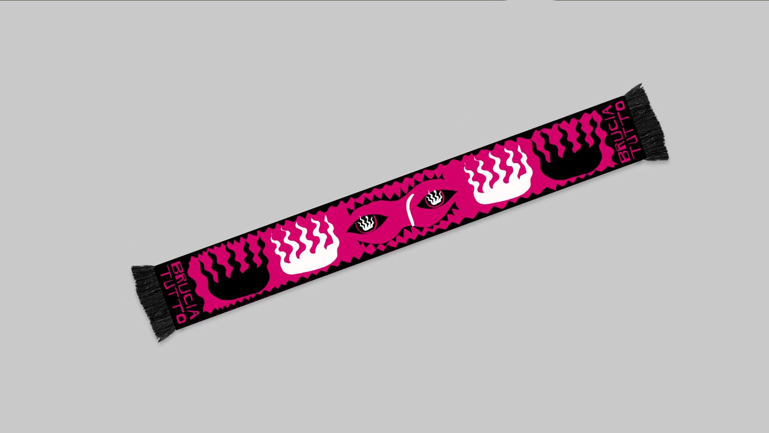 Una sciarpa per LUCHA y SIESTA / Se domani non torno BRUCIA TUTTO / malinconiafumogeno - immagine 4